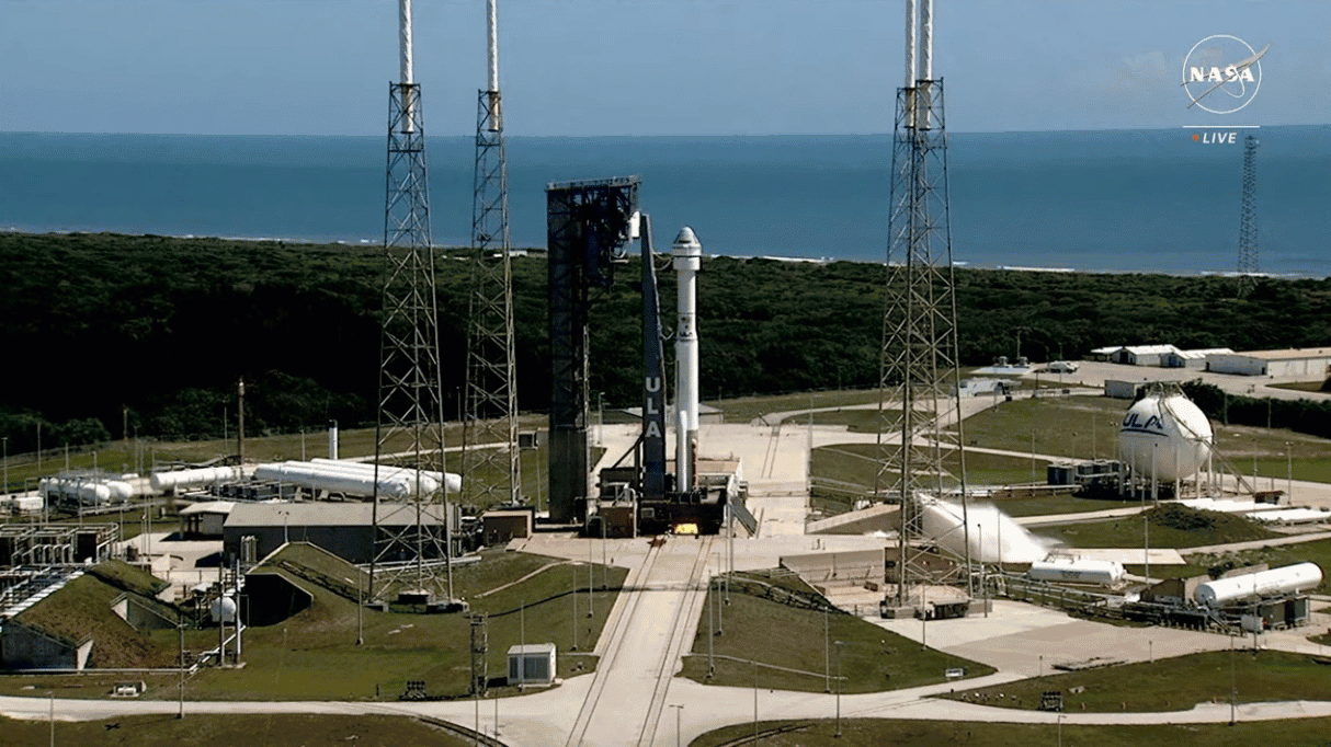 The ULA (United Launch Alliance) Atlas V rocket and Starliner spacecraft launches on June 5 from Cape Canaveral Space Force Station in Florida.