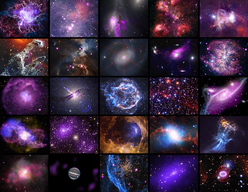 25 images to celebrate Chandra's 25th anniversary