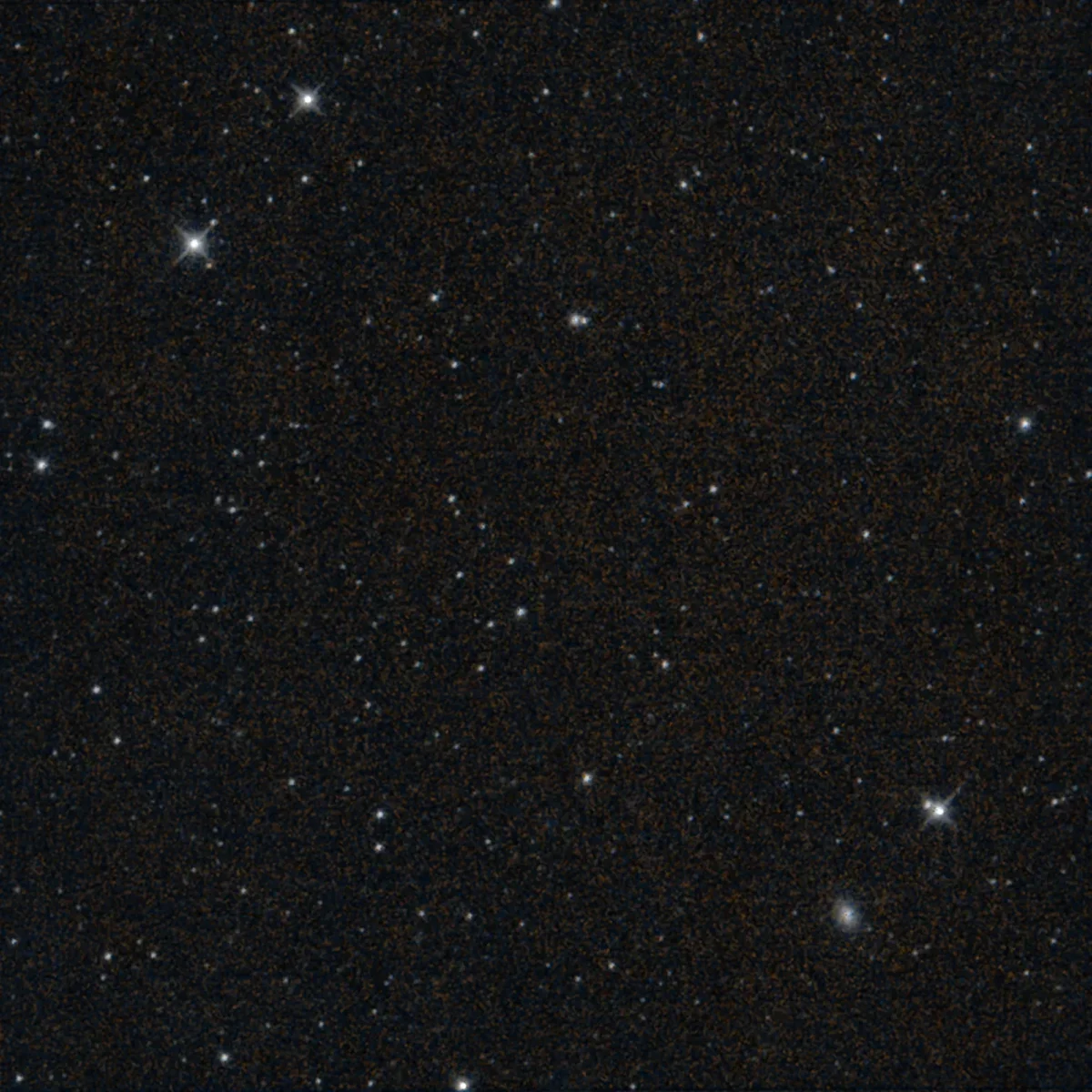 This latest image from NASA's NEOWISE spacecraft shows part of the Fornax constellation in the southern hemisphere. It is exposure number 26,886,704 of the mission, taken by the spacecraft just before the mission's survey ended.