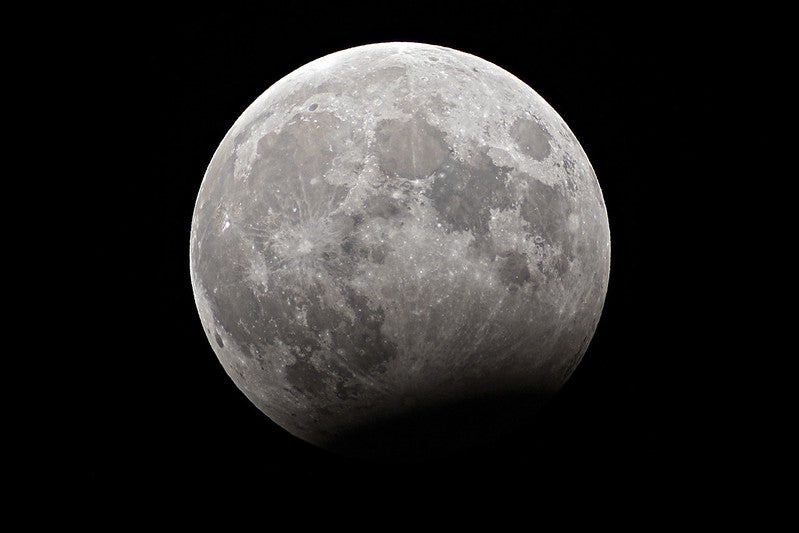 Partial lunar eclipse