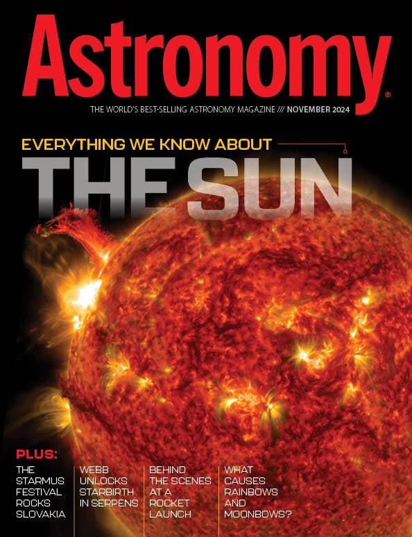 Astronomy magazine November 2024 issue cover