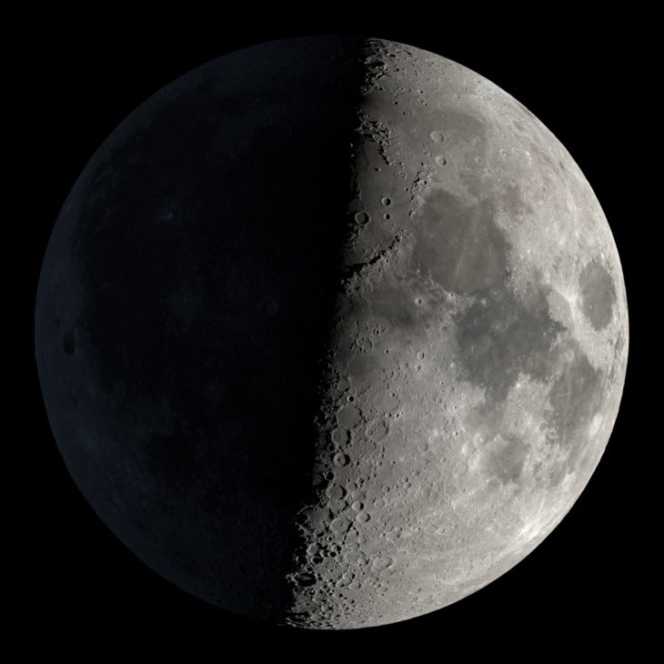 First Quarter Moon in October 2024