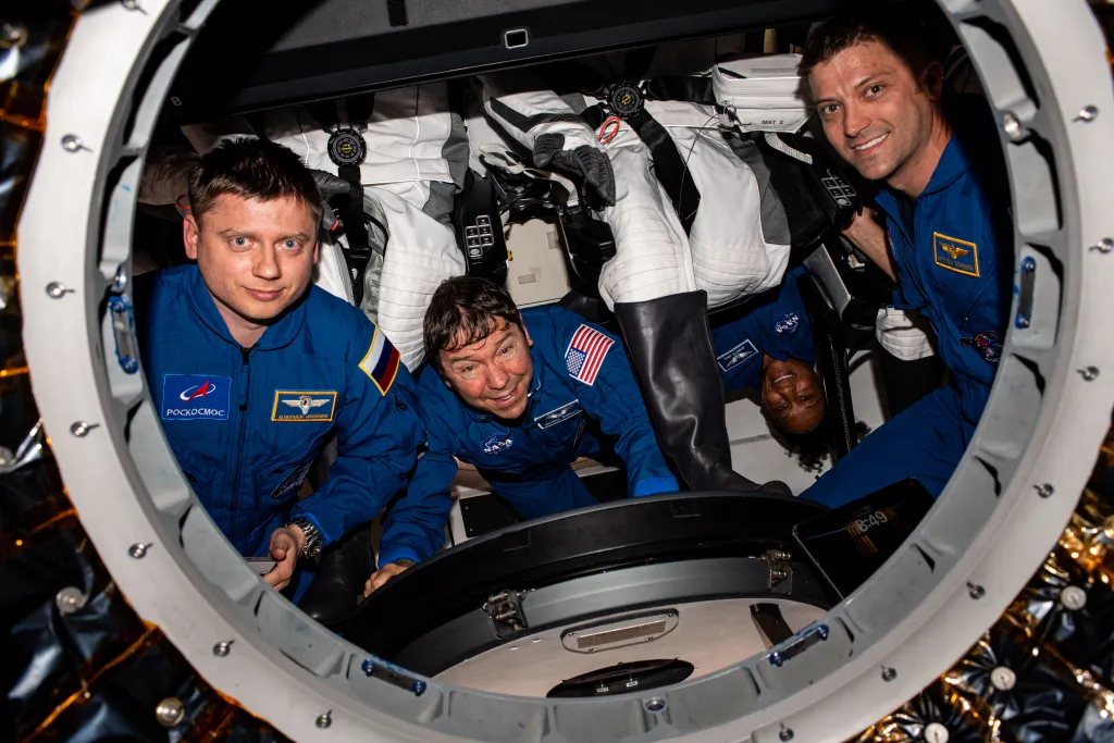 Members of NASA Crew-8