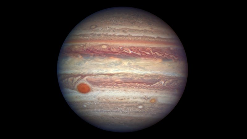 The planet Jupiter