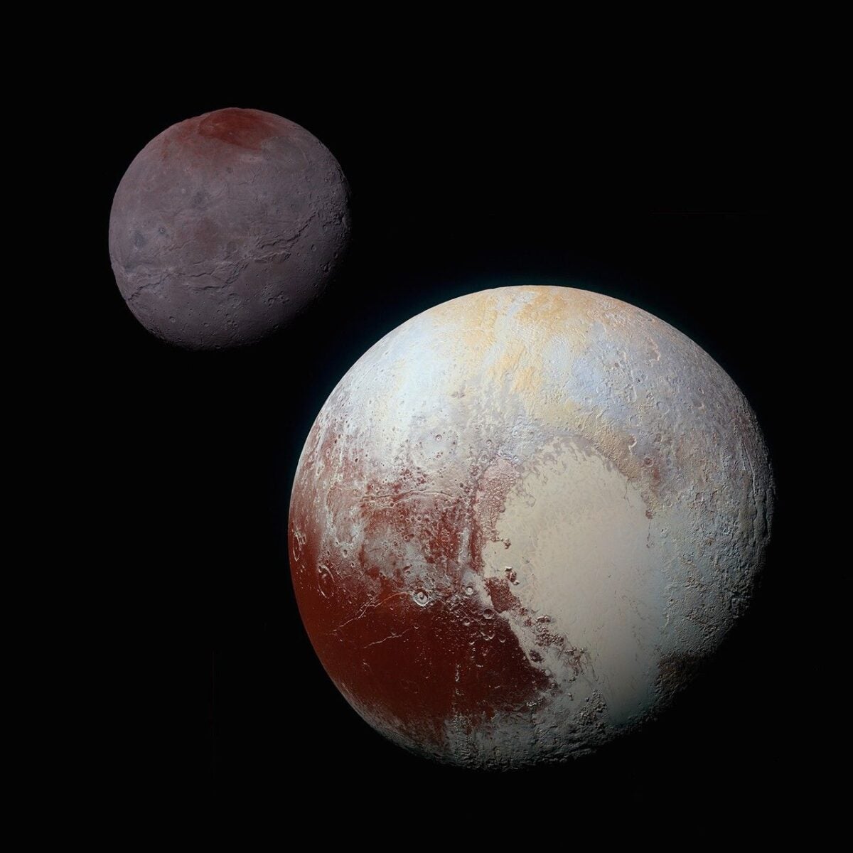 Pluto and Charon