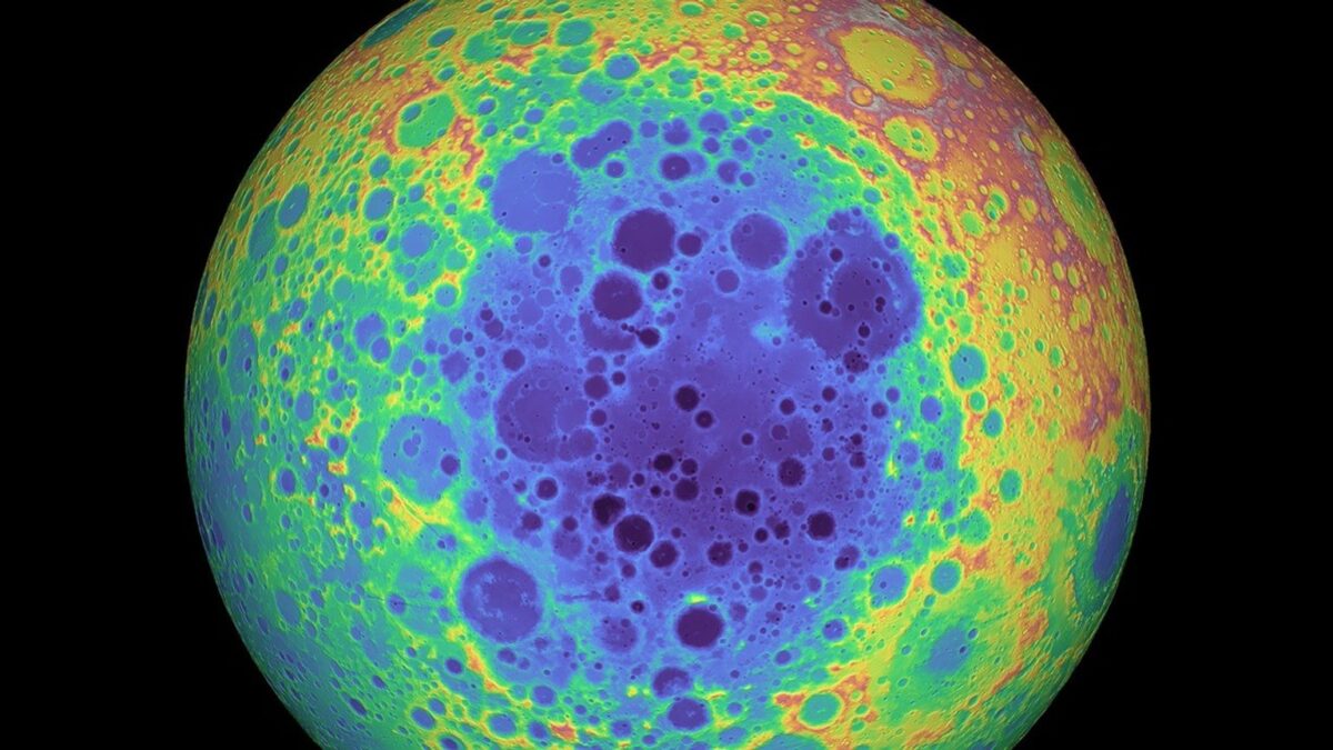 Earth’s Gravity Gave The Moon An Early Facelift