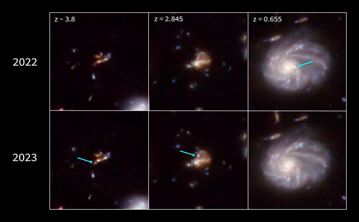 Three supernovae identified in JADES