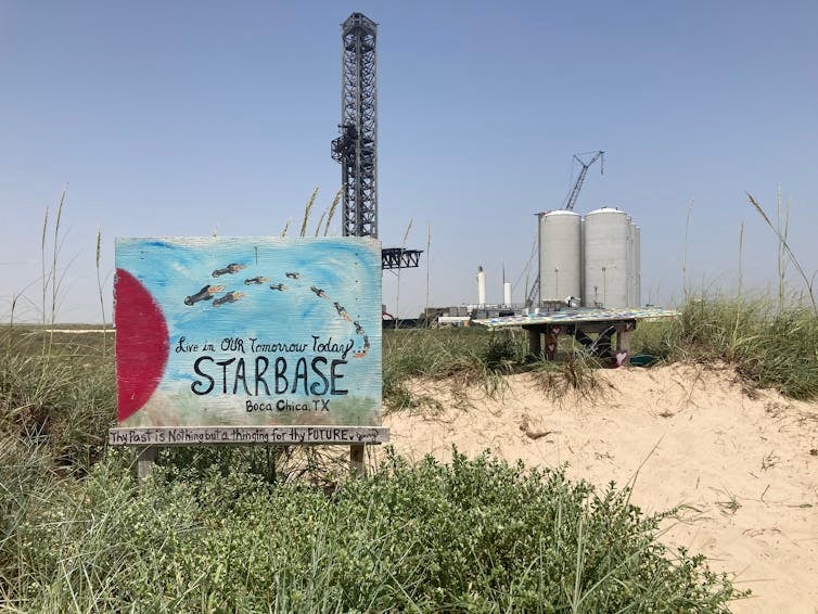 SpaceX has reshaped the landscape around Boca Chica, Texas.