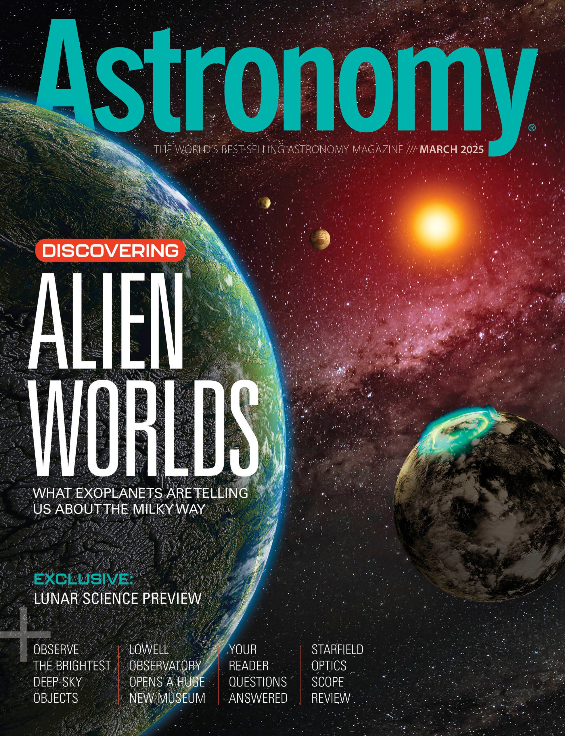 Astronomy magazine March 2025 cover