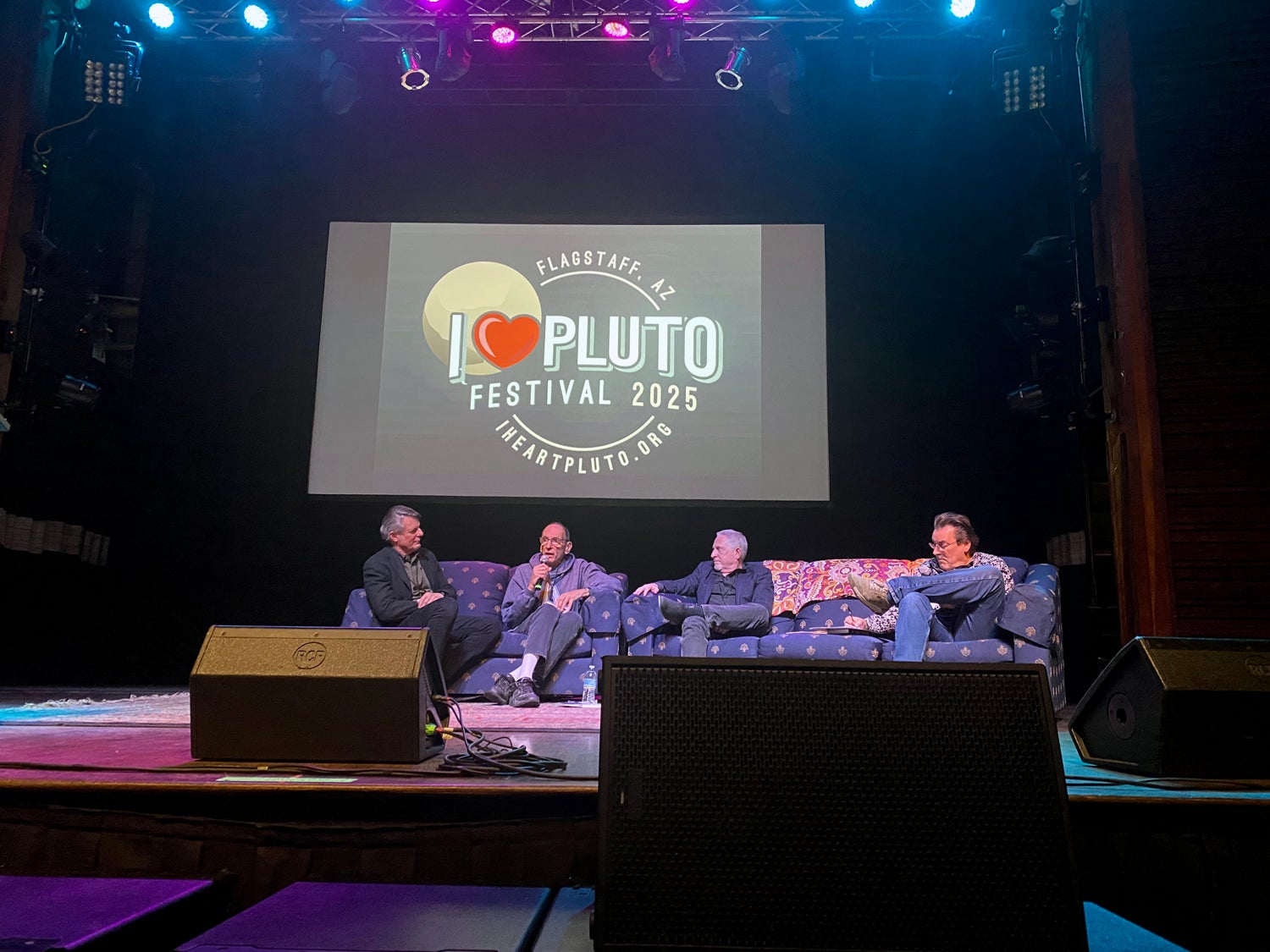 Speakers at the 2025 I Heart Pluto Festival