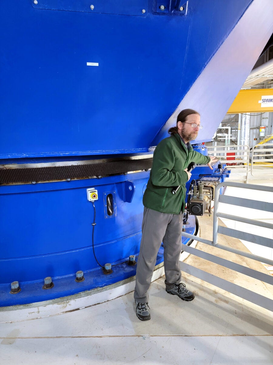 Stephen Levine and Lowell Discovery Telescope