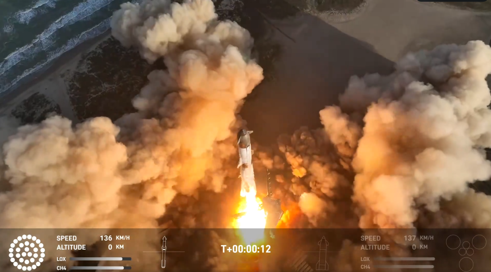 SpaceX Starship test launch