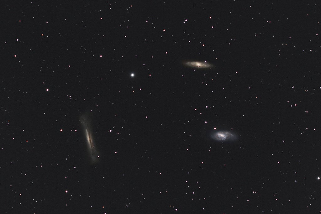 Leo Trio of galaxies