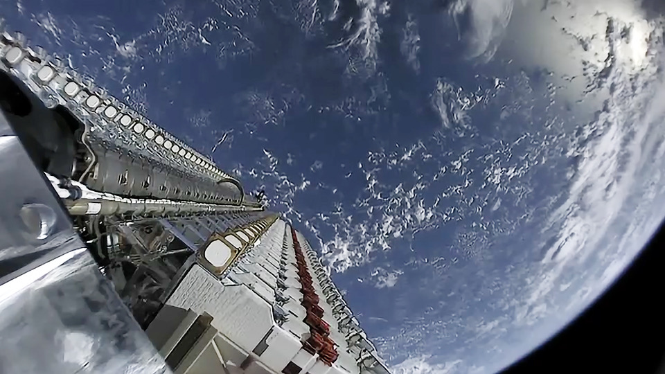 Elon Musk's Starlink 'internet satellites' caught ruining footage
