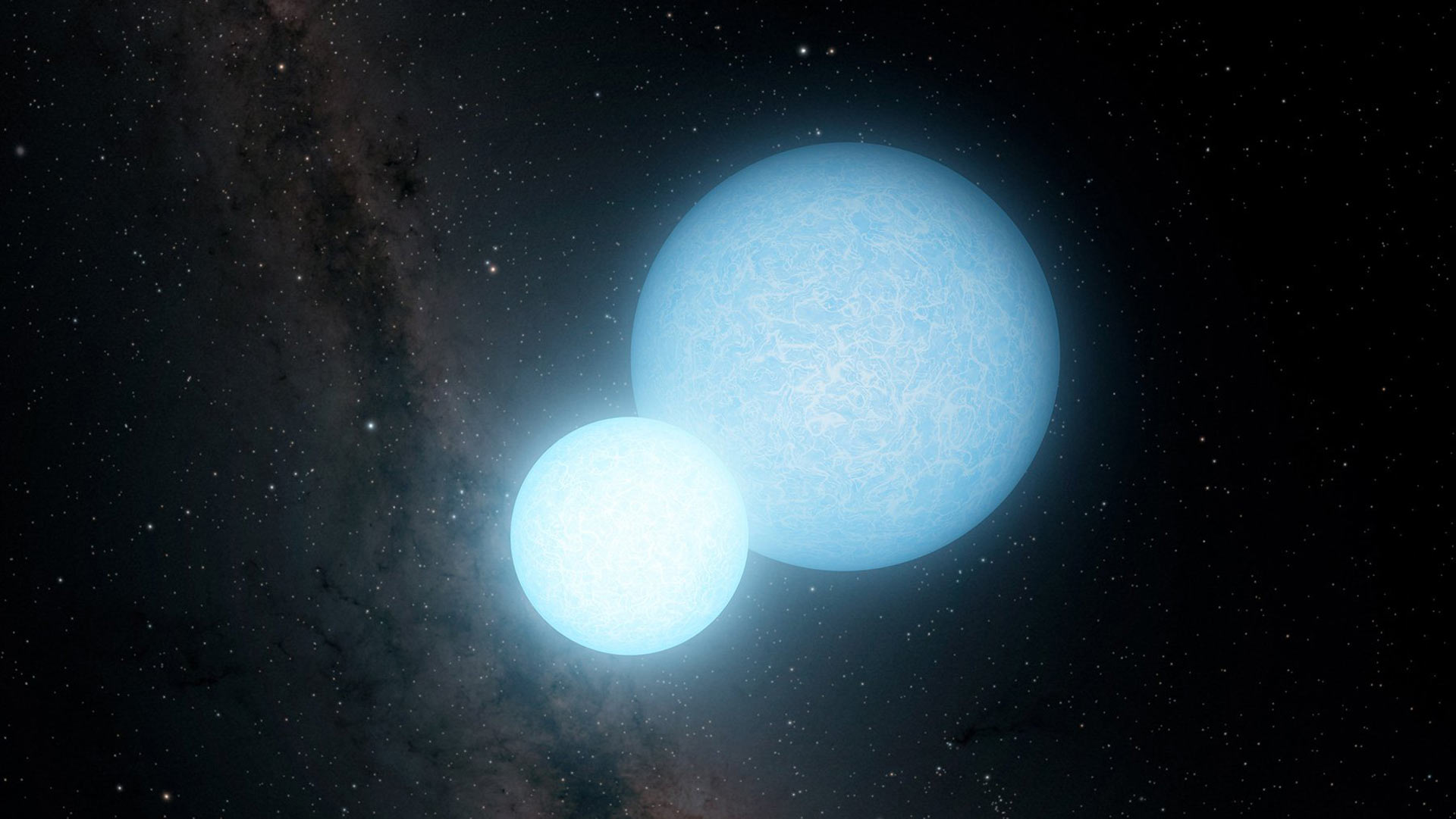 telescope blue dwarf star