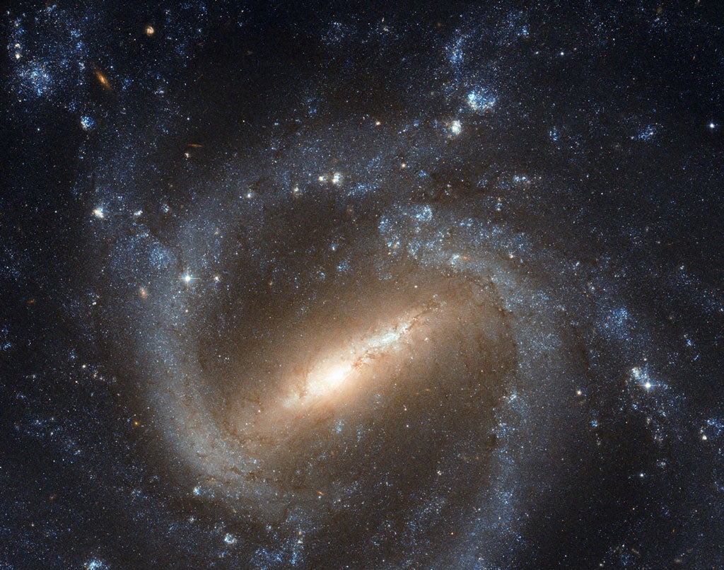 Classic Portrait Of A Barred Spiral Galaxy Astronomy