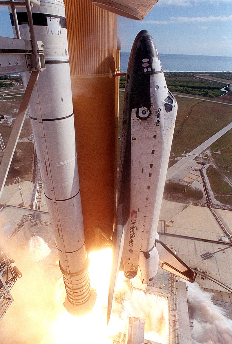 space shuttle external tank reentry