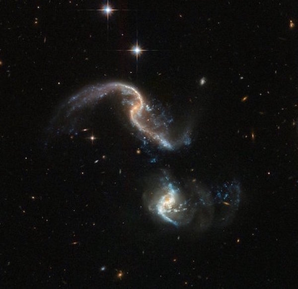 hubble galaxies pair