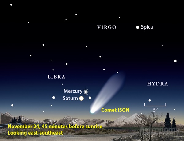 Comet ISON peaks as it rounds the Sun | Astronomy.com