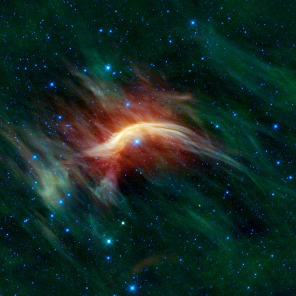 Runaway star plows through space | Astronomy.com