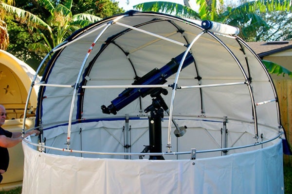 Astrogazer portable observatory dome