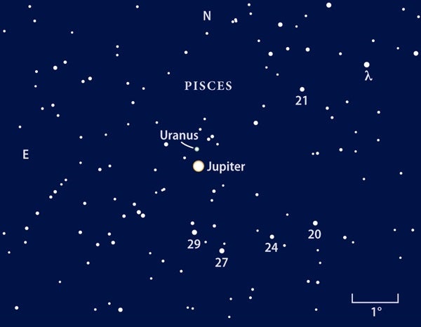 June 2010 Jupiter finder chart