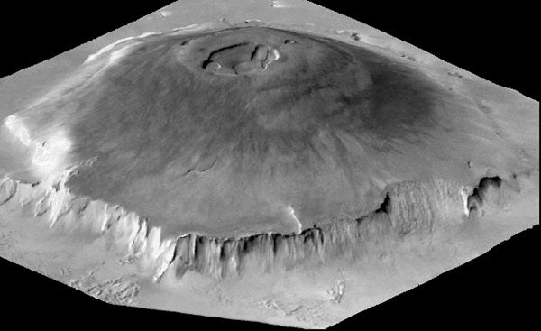 Olympus Mons: Mars' mega volcano