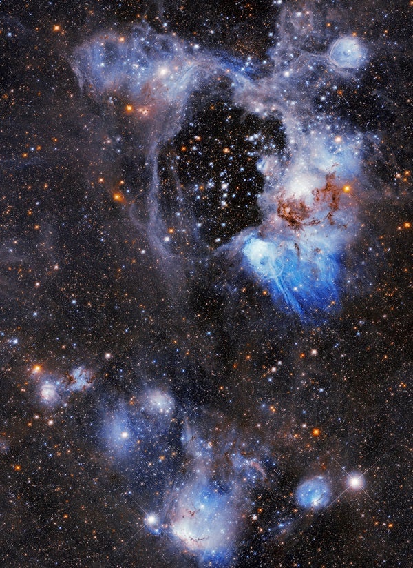 Snapshot: Hubble spots a mysterious superbubble