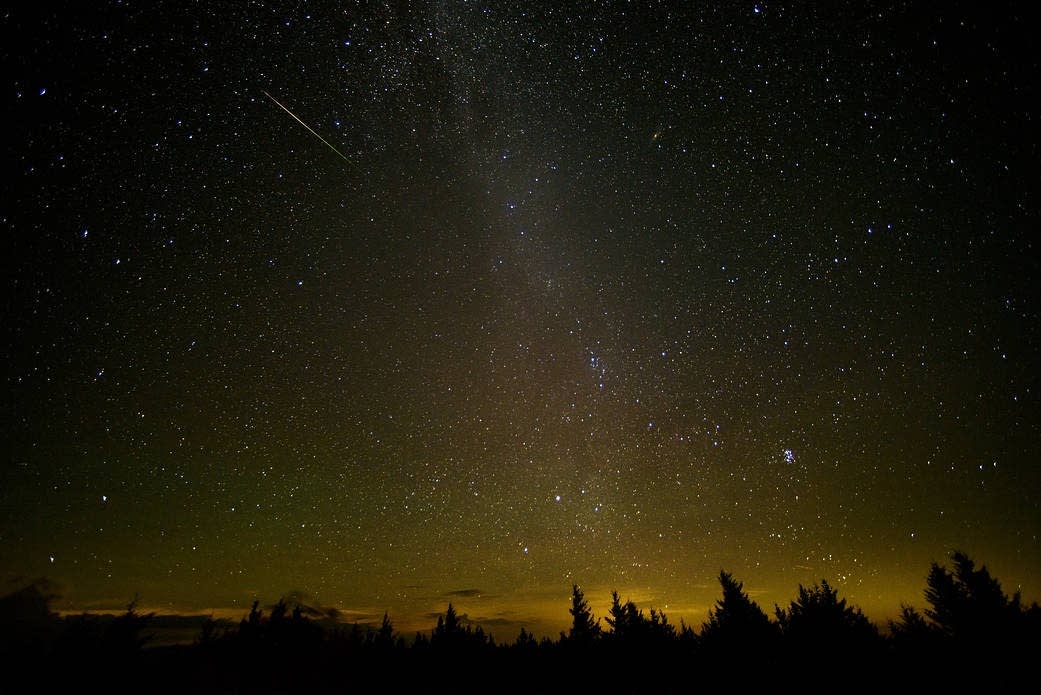 See shooting stars with your own eyes, Weather