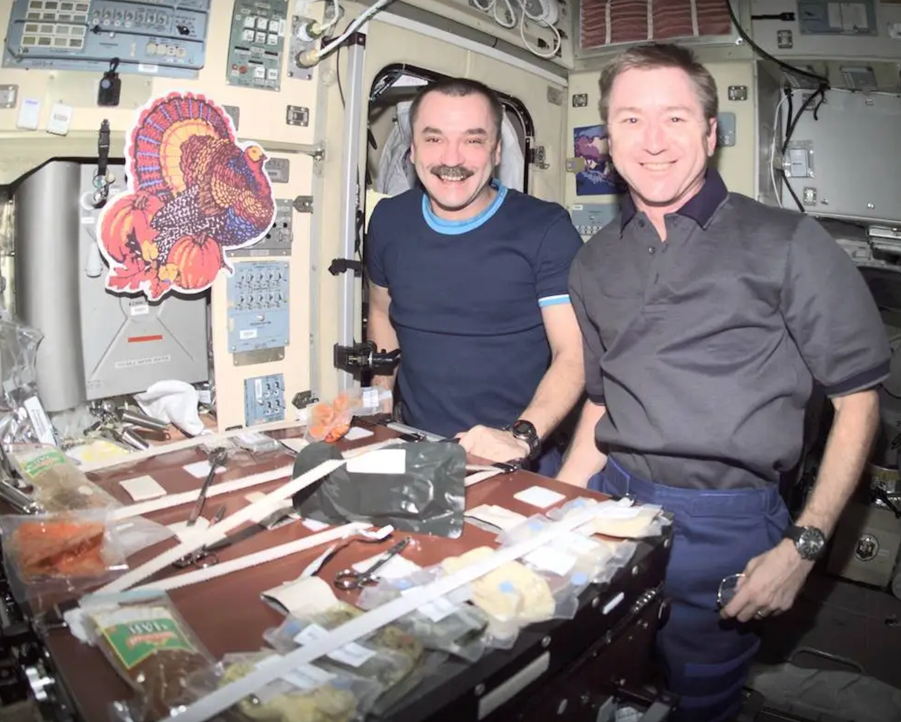 How Astronauts Celebrate Thanksgiving In Space