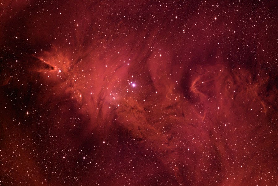 Open cluster NGC 2264