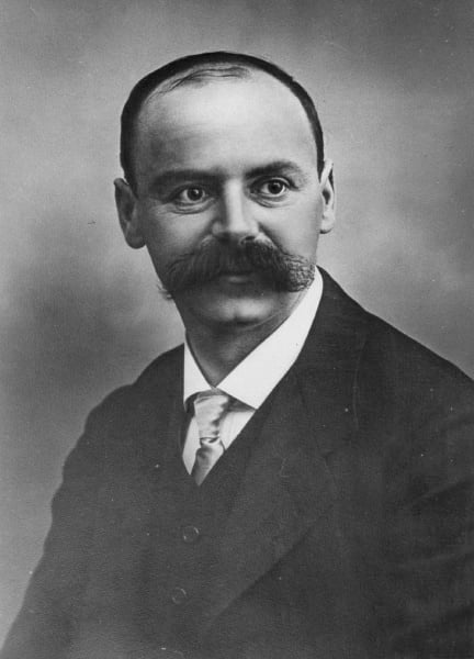 Karl Schwarzschild developed the idea for black holes from relativity’s equations in 1916, just a year after Einstein published his theory. Credit: Emilio Segre Archive.