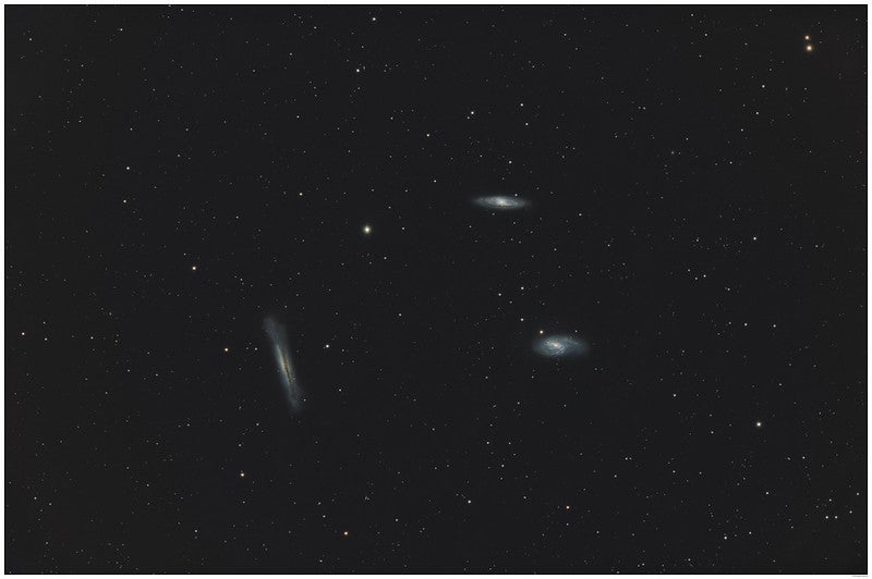 Leo Trio of galaxies