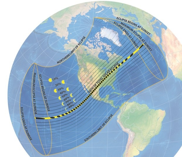 2024 solar eclipse: Path, times, how and where to see it
