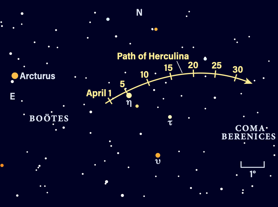 The Sky This Week From March 29 To April 5: Comet Pons-Brooks Puts On A ...