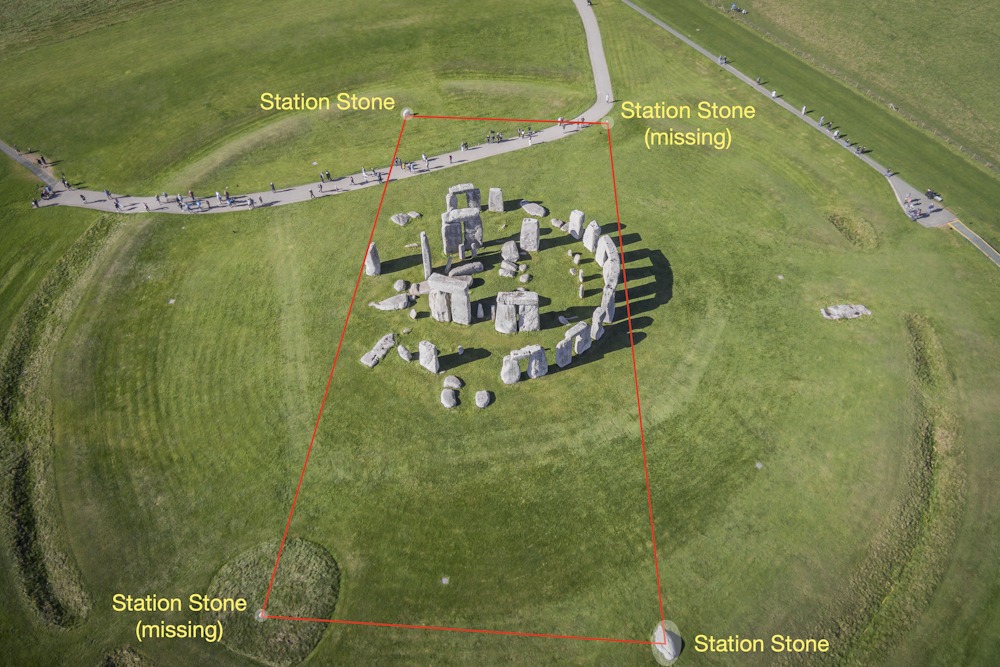 Only two of the station stones remain.  Credit: Drone Explorer/Shutterstock.