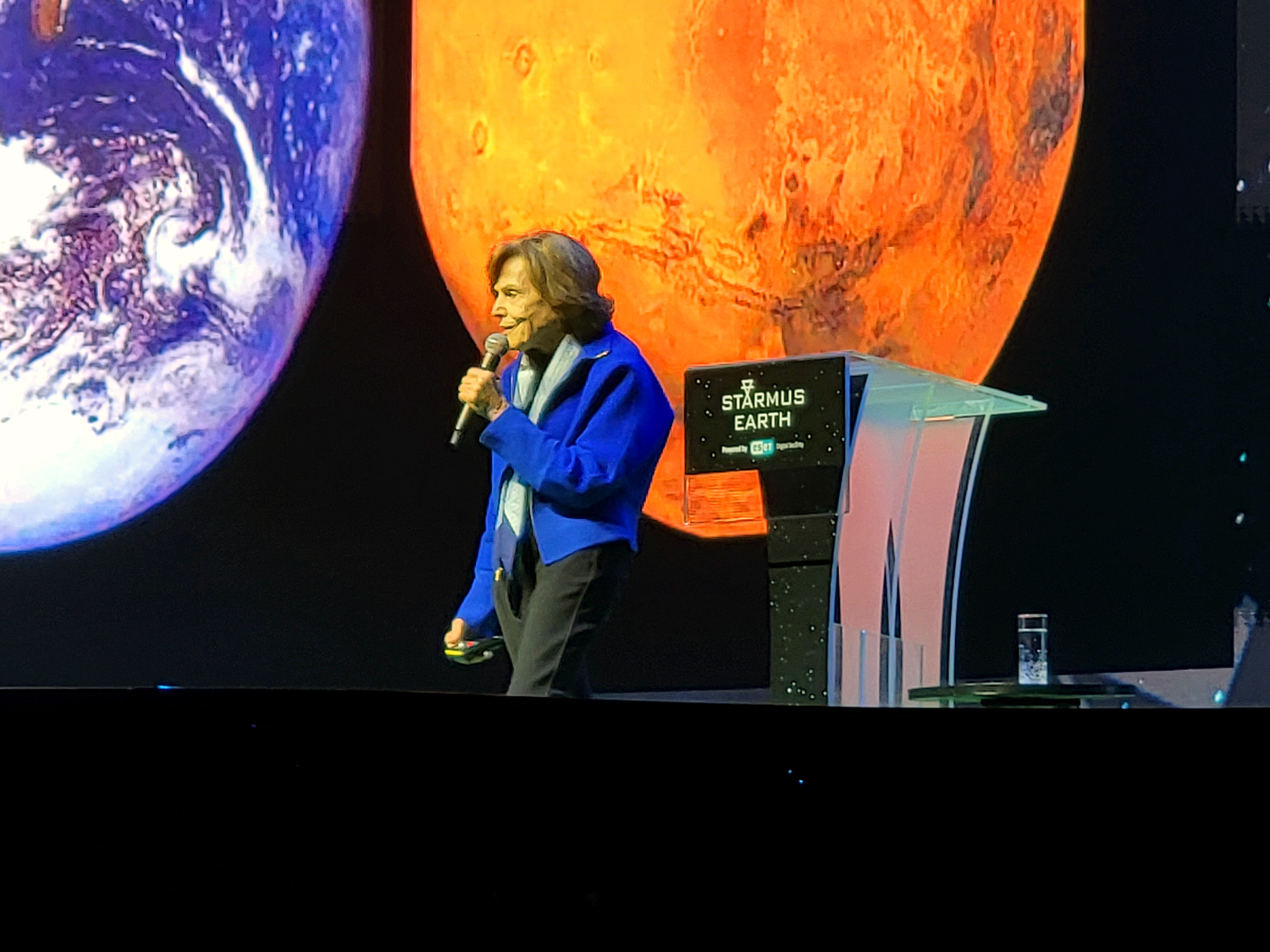 The great oceanographer Sylvia Earle gave us a state-of-the-art analysis of what is happening with the world’s oceans, and what we need to do about it. Credit: David J. Eicher.