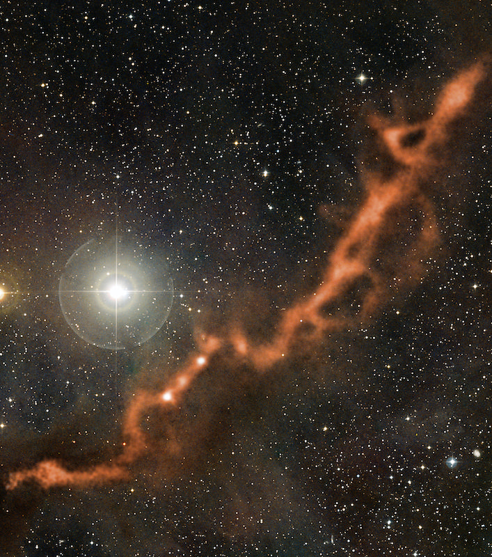 A section of the Taurus Molecular Cloud