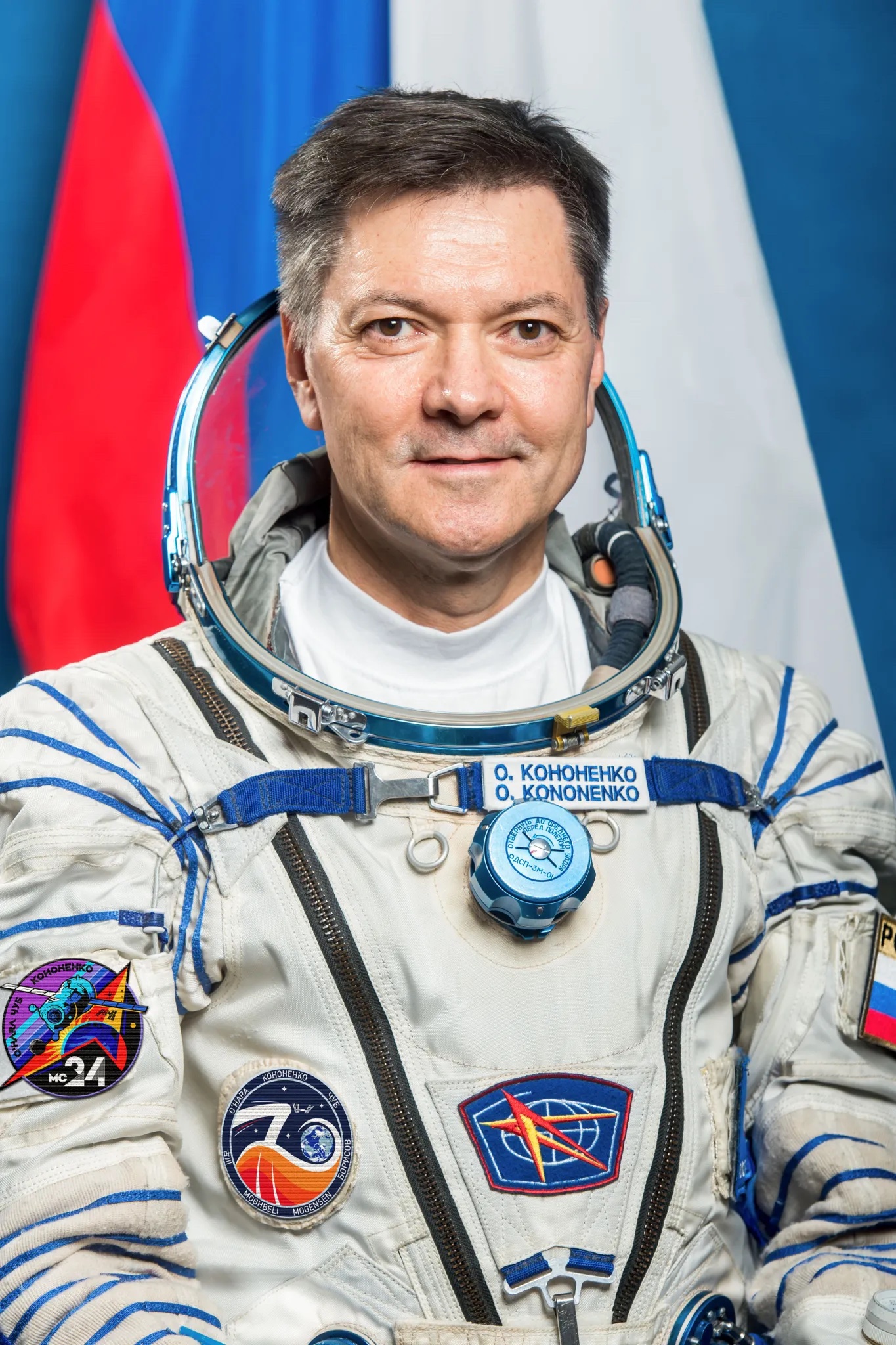 Oleg Kononenko. Credit: Andrey Shelepin/NASA.